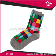 Check Multi Color Socks