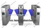 TCP / IP Retractable Flap Barrier Gate Turnstile for Office Building and Parking Place