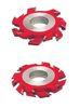 Red color T.C.T 45#carbon steel carbide shaper cutters with finished sandblast