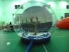 0.4mm PVC / 0.8mm PVC Inflatable Snow Globe Allow Customers Get Inside Play
