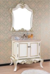 Classic and hot bathroom cabinet with mirror cabinet led light design
