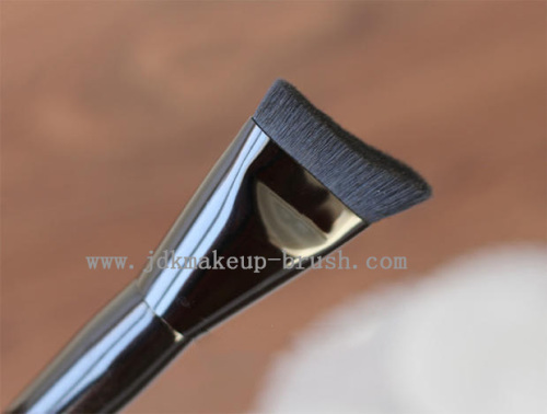 Large Sized Black Flat Top Contour Brush Blush Brush