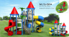 2014 latest outdoor slide plastic slide for school