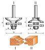 Stile & Rail Set - Classical Silver Welding Or Copper Welding TCT Router Bit For Woodwork