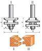 Stile & rail Set Carbide TCT Router Bit For Cutting Natural Wood - Bead Furniture Making.