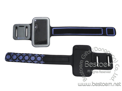 Neoprene sport armband for mobile gym armband pocket from BESTOEM