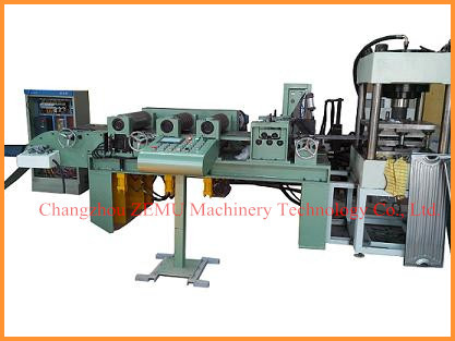 Oil Immersed Distribution Transformer Radiators Manufacturing Machine