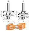 Stile & Rail Set - Classical Silver Or Copper Welding TCT Router Bit For Woodworking