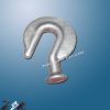 Ball end hook-overhead line fitting