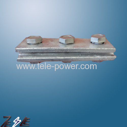 Double groove clamp 3 bolt clamp