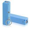 Blue 2600mAh Mini USB Portable Charger Power Bank With Li-ion Battery