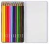 Eco friendly Paper Tube Erasable Colored Pencils Set With ASTM and Offset Printing