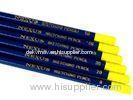 Customized Yellow Cylindrical Sketching Pencil Set Eco Friendly 0.72cm Dia