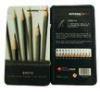 Recycled Long Graphite Pencil Set / Hexagonal HB pencil 8.8cm wooden pencil set