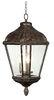 House Decor Traditional Outdoor Pendant Lighting Grey Color Antique Metal Fixture Hanging Lamps