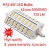 R7S 8W Light Bulb 24LED SMD5050 AC90-260V Warm White/ Pure white =50W Halogen Flood light