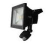 Explosion Proof Exterior PIR LED flood lights 50W 140 degree 8m - 12m Sensor 110V - 240V AC