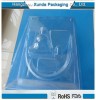 Plastic clamshell packaging for lock