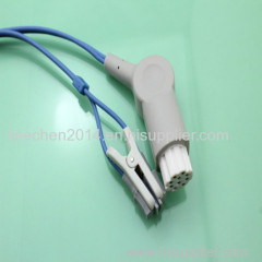 Compatible reusable Datex Spo2 Sensor NV 10J connector