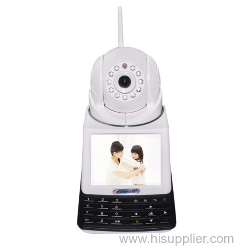 Free p2p wireless two-way talk remote control cmos h.264 ip camera