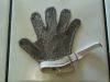 Stainless steel Chain mail butcher glove