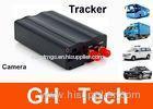 SPY tracking device Quad frequency Real time car gps tracker with camera fuel sensor and temp sensor