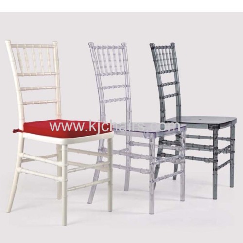 PC Famous Modern Design Tiffany transparent Chair