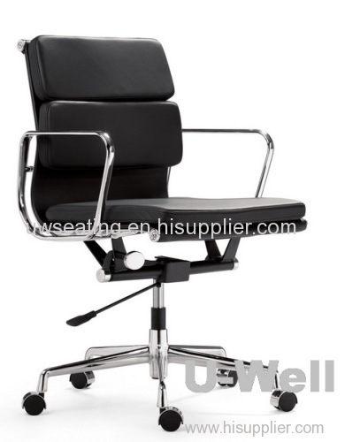 High Back Red Leather Executive Office Chair