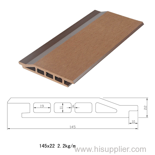 145*22mm indoor wpc wall panel