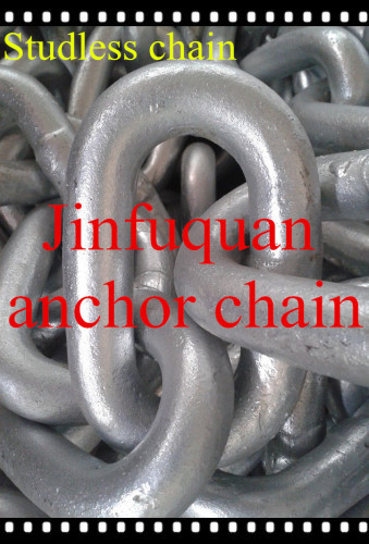 Grade 2 Grade 3 Studless Anchor Chain mooring chain from factory