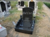 Pure Shanxi black granite G1401 tombstone