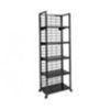 Supermarket Metal Flooring Racks Aluminum POS Products Display Stand