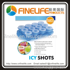 Plastic Frozen Ice Shot Glasses