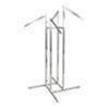 Supermarket Shelf Display adjustable feet or wheels rolling Garment Racks Series