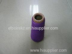 Purple Spinning Sock Dyed Spun Polyester Yarn for Weaving & Knitting
