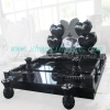 Shanxi black granite G1405 tombstone with various styles