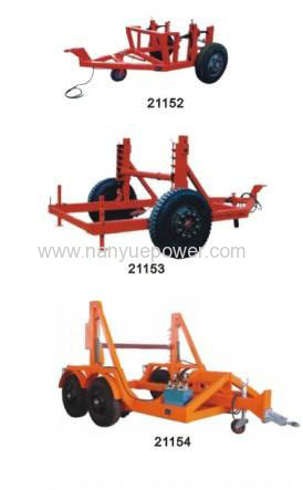 10 T Hydraulic wire cable winch puller tensioner electric power transmission line conductor tension stringing equipments
