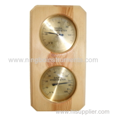 Sauna thermometer & hygrometer