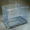 Custom Slatwall Retail Display Baskets Wire Shelf with Square Base