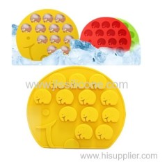 Bar Elephant Silicone ice tube pan mold from China