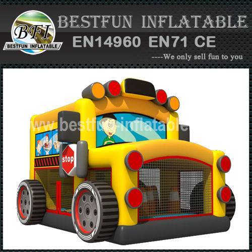 Inflatable bus bouncer model