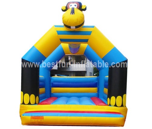 Inflatable monkey bounce castle