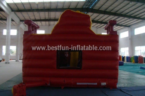 PVC cheap giant inflatable pirate ship bounce