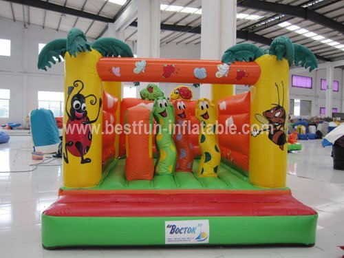 Worm bouncy castles inflatables china