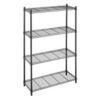 Professional Light Wire Metal 4 Tier Double - Side Ladder Retail Display Racks