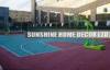 Multi Purpose Polypropylene Sport Court Surface For Gymnasia / Sports Hall Sports Hall