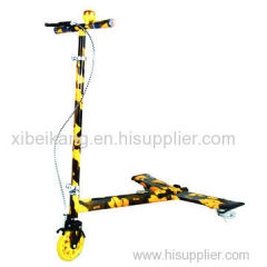 Aluminum Scooter with Camouflage Design children's scooter