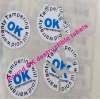 Hot 2014!Custom Ultra destructible sticker labels