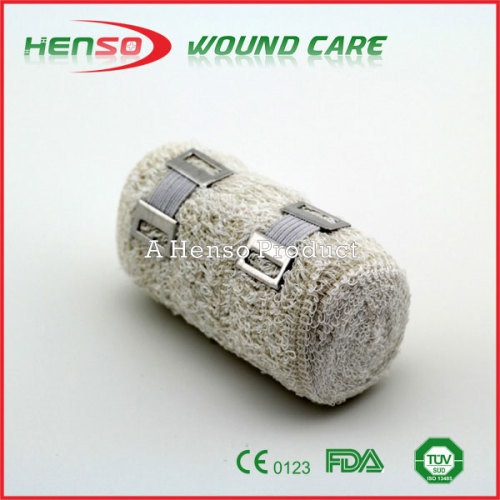 HENSO Hot Sale Elastic Bleached Crepe Bandage Size