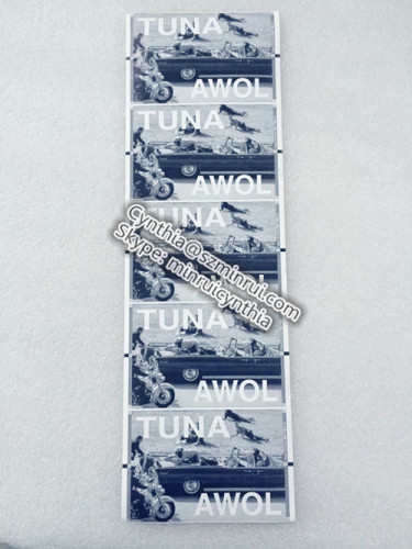 Tamper Evident Self Adhesive Graphic Eggshell Destructible Vinyl Stickers